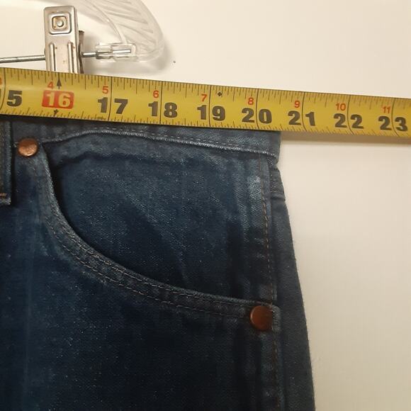 Wrangler Jeans Men's SZ. 42 X 32 Western Cowboy Denim 100% Cotton 13MWZPW - Picture 6 of 8